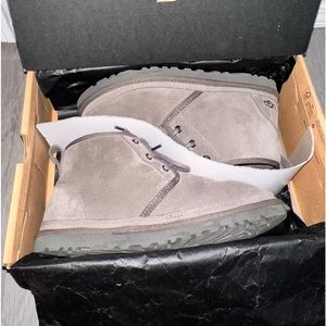 Gray UGG Suede Boots